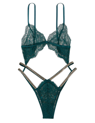 Боди VS Lace Triangle Chain...