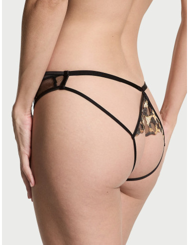 Трусики Leopard Embroidery...