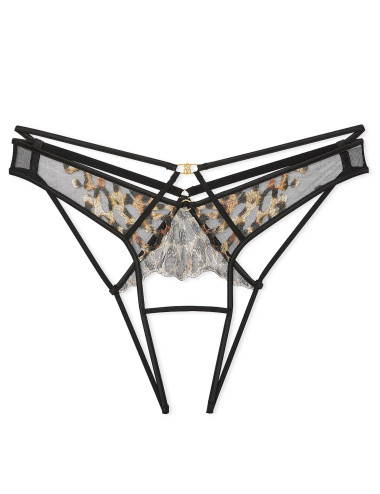 Трусики Leopard Embroidery...
