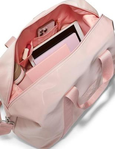 Сумка спортивна рожева Victoria Secret Metallic Duffle Bag