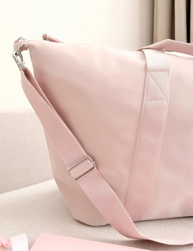 Сумка спортивна рожева Victoria Secret Metallic Duffle Bag
